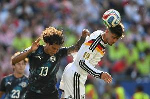 本届世界杯已出现33粒头球进球,1966年以来仅少于2002年世界杯